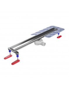 Canalina Doccia Lineare Wiper Elite 1200 Mm Reversible Argento 2 Canalina Doccia Lineare Wiper Elite 1200 Mm Reversible Argento 2