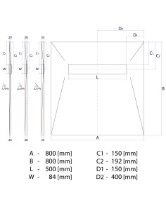 Piatto Doccia Per Microcemento Con Scarico Integrato E Griglia Reversible 2 Piatto Doccia Per Microcemento Con Scarico Integrato E Griglia Reversible 2