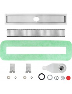 Canalina doccia 800 mm Sieme Clear
