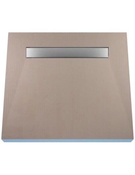 Set Doccia Walk In: Piatto Doccia Piastrellabile, Con Sifone E Griglia Ponente