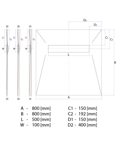 Disegno tecnico: [product-name] 