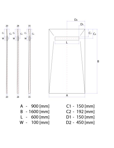 Disegno tecnico: [product-name] 