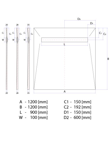 Disegno tecnico: [product-name] 