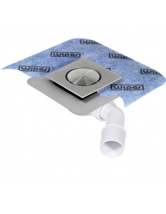 Kit Di Scarico Quadrato: Piletta Quadrata Premium Con Coperchio Ponente E Sifone Di Scarico 2 Kit Di Scarico Quadrato: Piletta Quadrata Premium Con Coperchio Ponente E Sifone Di Scarico 2
