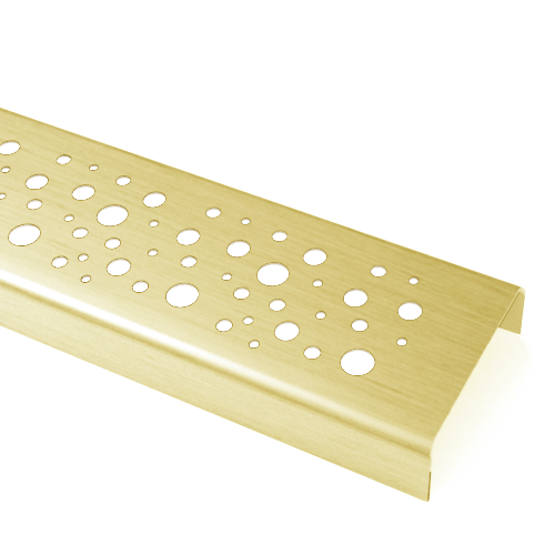 Circle Patterned Linear Drain Cover