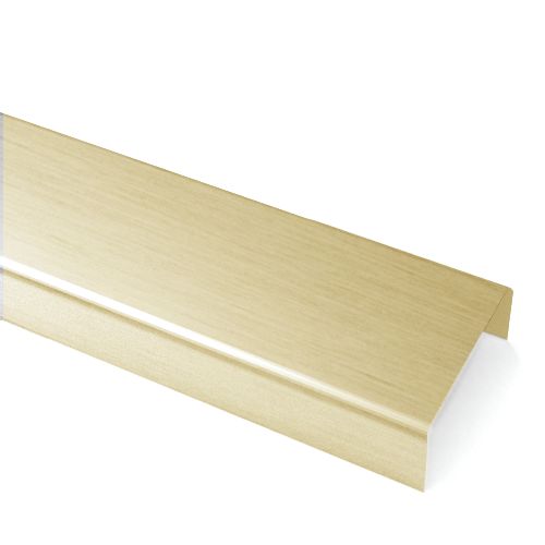 Plain steel linear drain cover