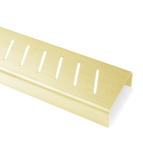 Stripe patterned linear drain cover